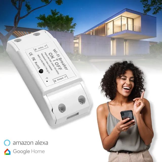Interruptor Inteligente Wi-Fi 10A - Controle via SmartLife, Alexa & Google - Foto 4