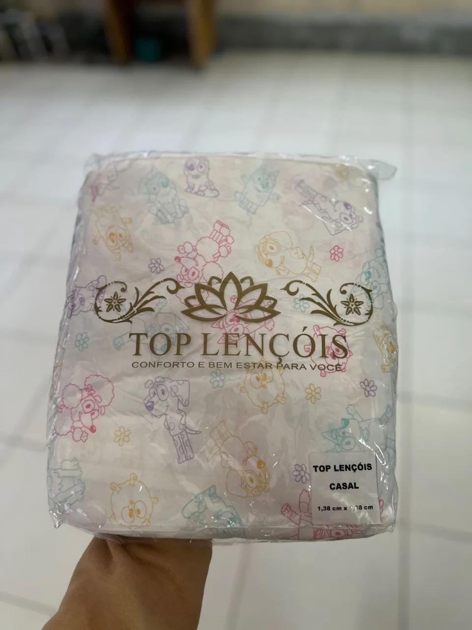 Lençol Casal 1,38m x 1,88m - Foto 4