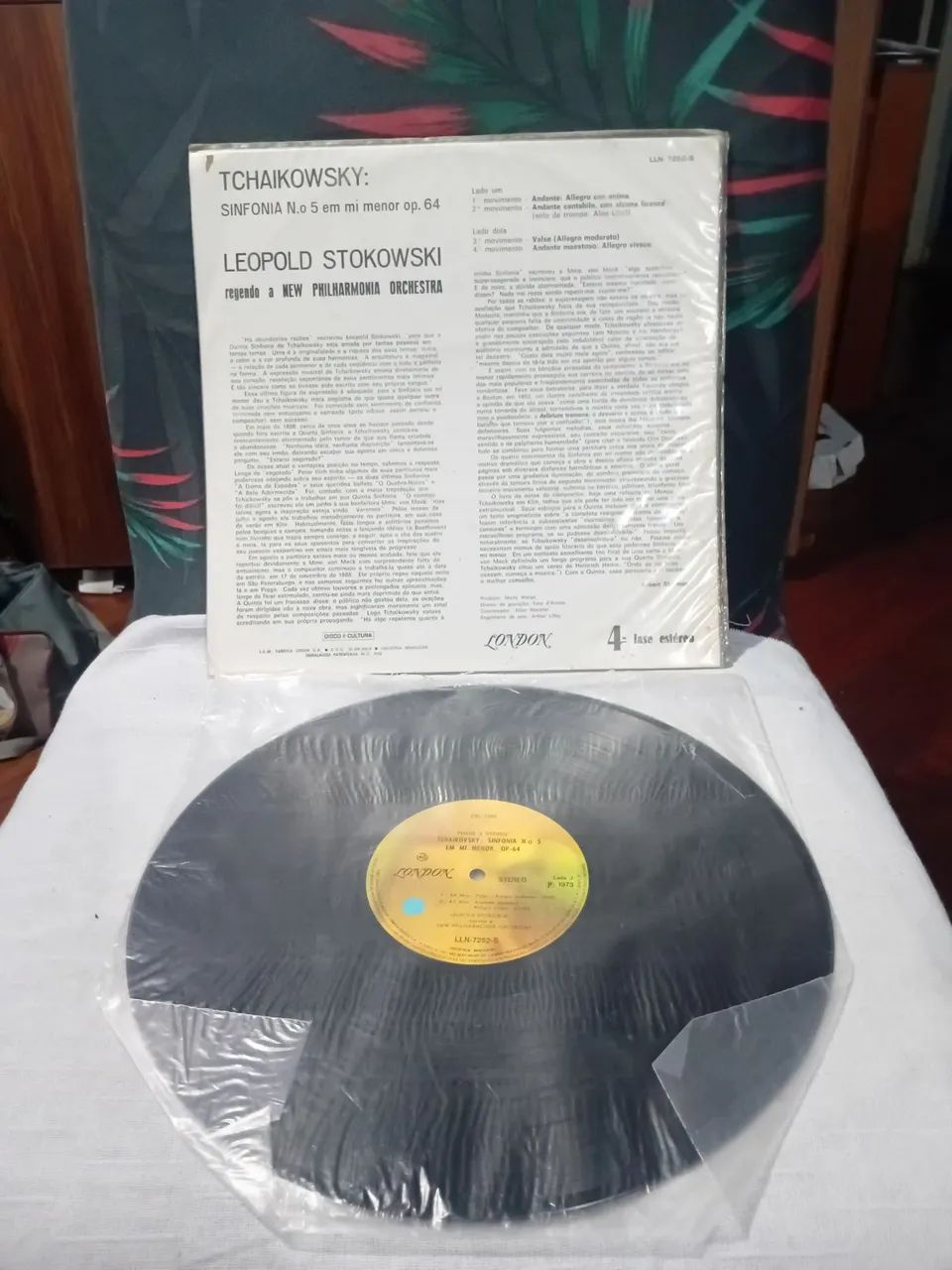 Tchaikovsky Symphny n 5 in e minor Op . 64 vinil - Foto 4