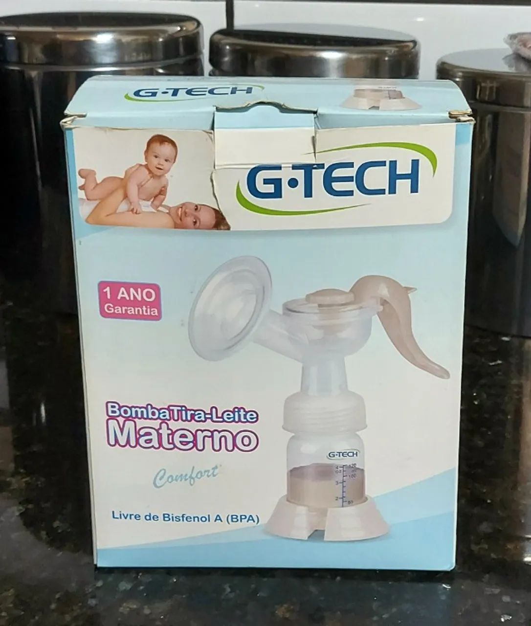 Bomba tira leite materno manual g tech USADO