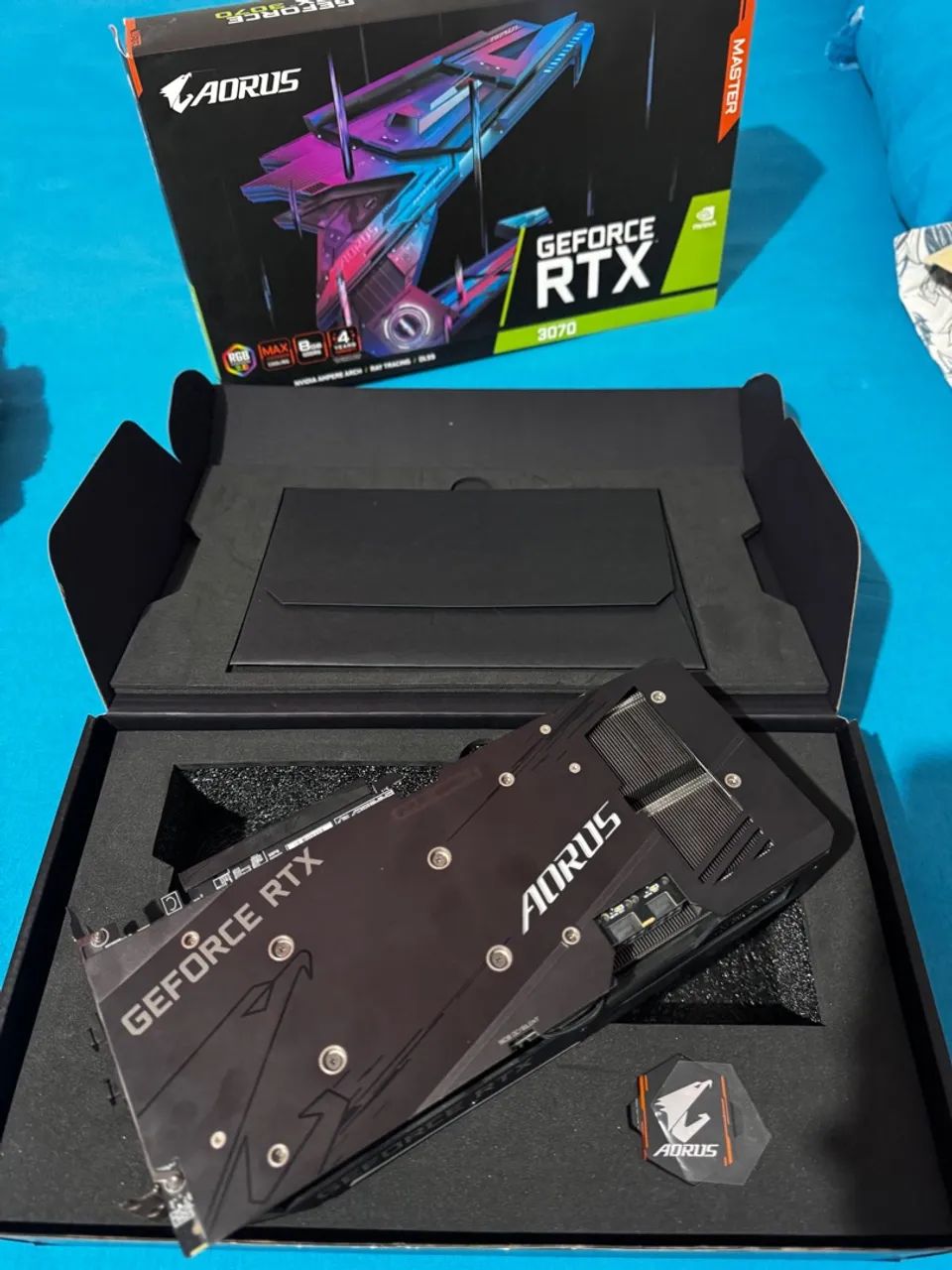 Lcd Screen Gigabyte Nvidia Geforce Rtx 3070 Aorus Master Rtx 3070