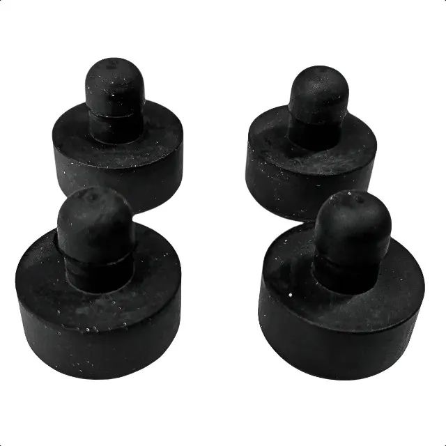 SAPATA AMORTECEDORA JOGO C/4PCS NAO ENDURECIDA D25MM SCHULZ 