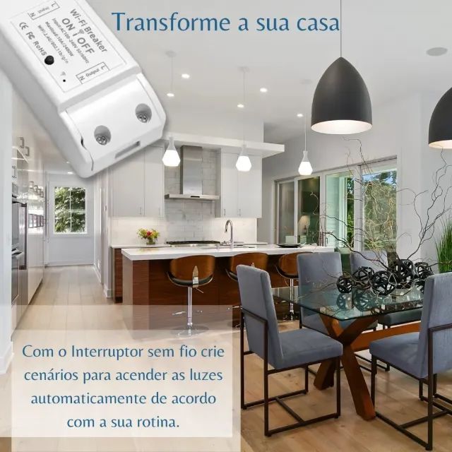 Interruptor Inteligente Wi-Fi 10A - Controle via SmartLife, Alexa & Google - Foto 5