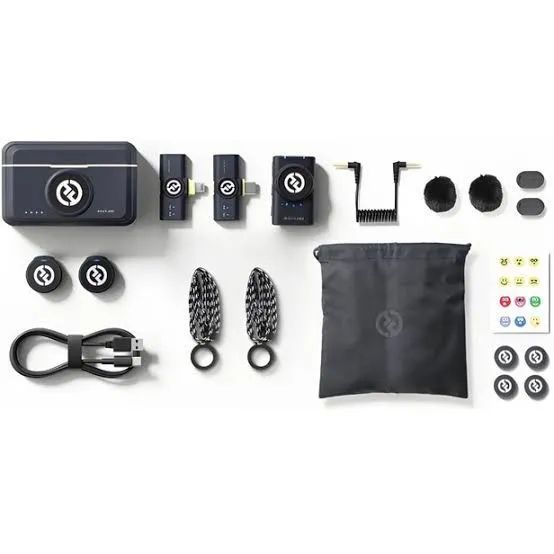 Microfone de Lapela Sem Fio Hollyland Lark M2 COMBO - Novo - Foto 4