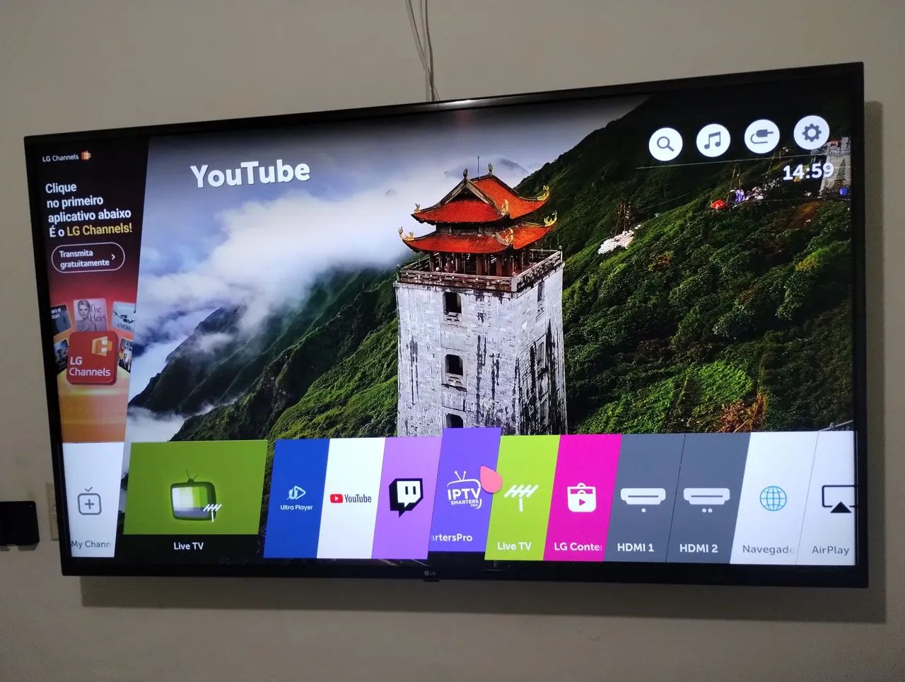 Smart tv LG 60 polegadas 4K  - Foto 2