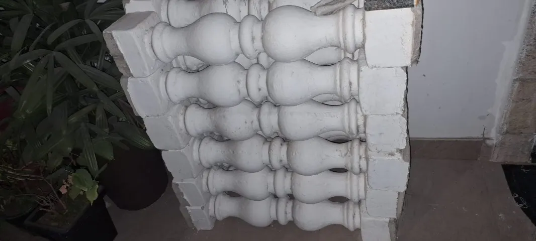Vendo 19 balaustre de concreto,  R$25,00 cada