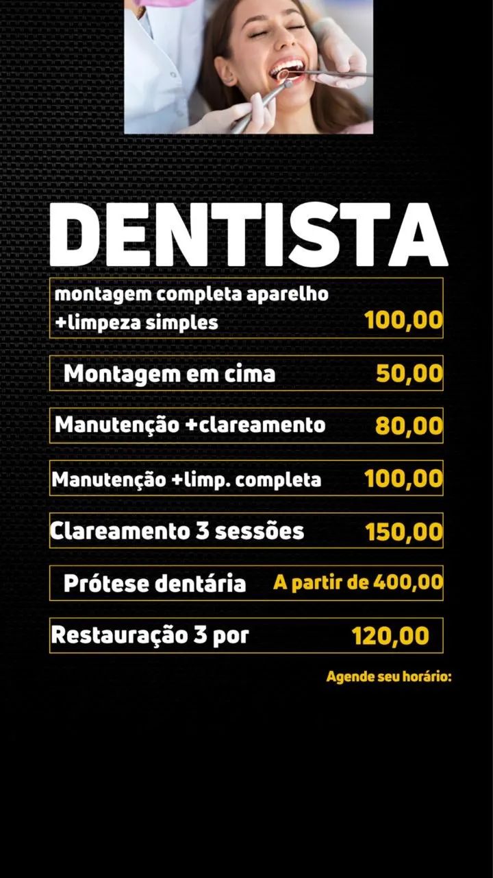 PROMOÇÃO DENTISTA 