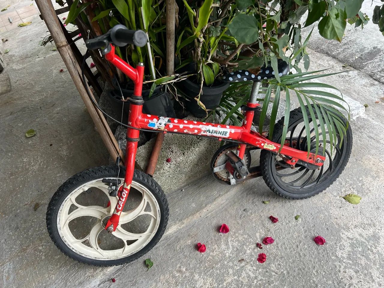 Bicicleta Infantil Minnie Caloi - Foto 3