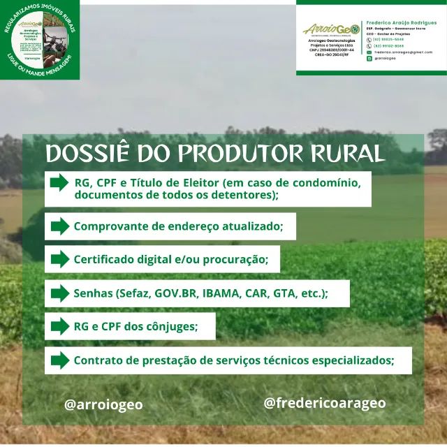 Georreferenciamento de Imóveis Rurais INCRA e Registro de Imóveis - Foto 4
