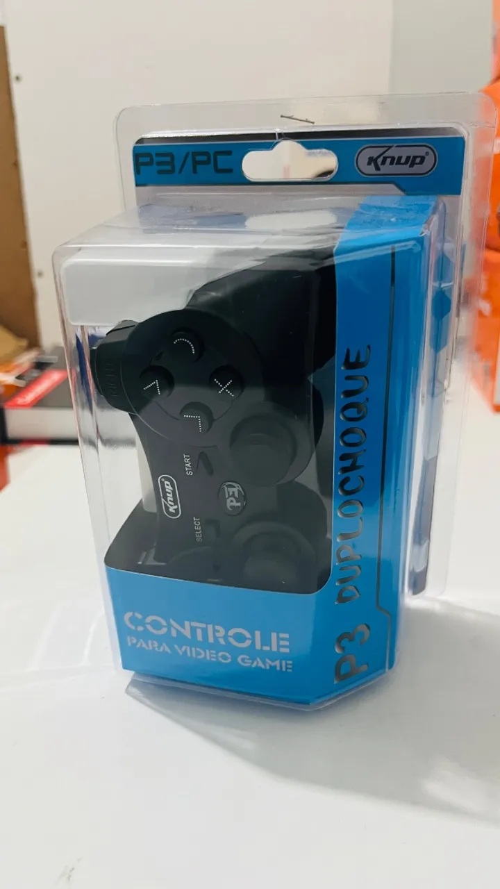 Controle sem fio p/PS2 e PS3