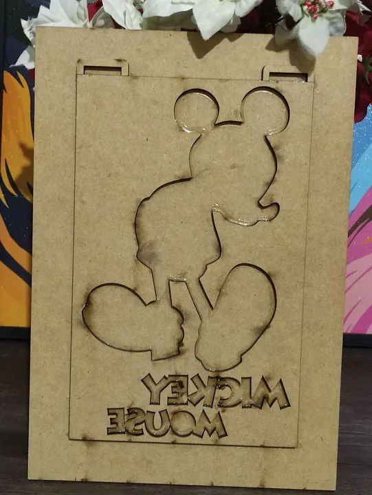  Quadro Exclusivo do Mickey - 40x28cm - Foto 4