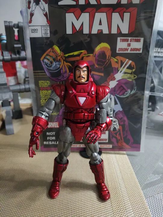 Boneco Iron Man Figura de Ação Marvel Legends Série VII toybiz - Foto 2