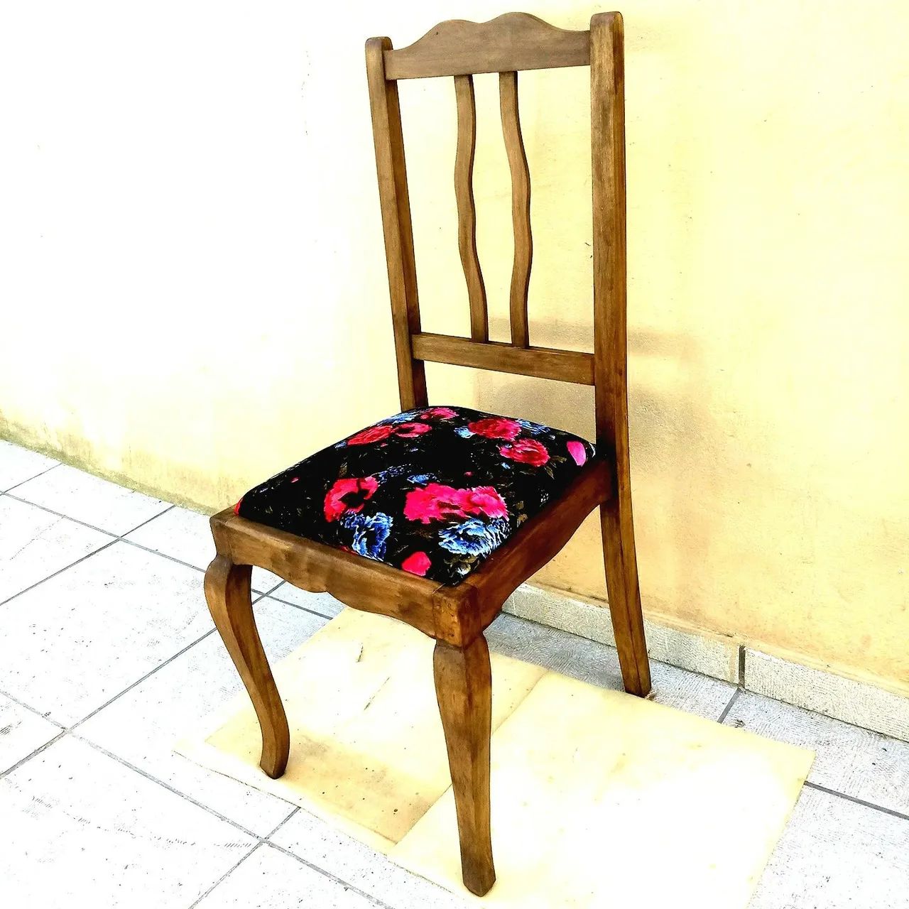 Noble Wood Chairs (4 units), 100% restored!!!!