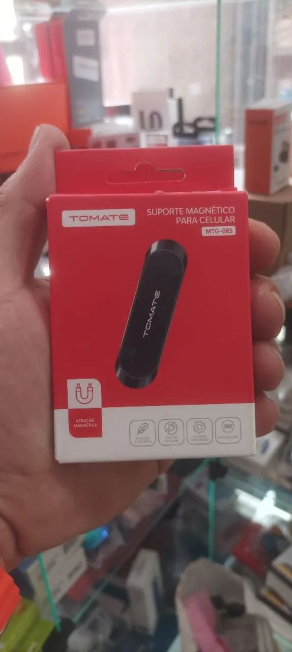 Suporte Magnético para Celular Tomate MTG-085