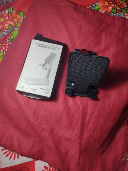 Suporte para Celular Dobrável para Mesa - Foto 3