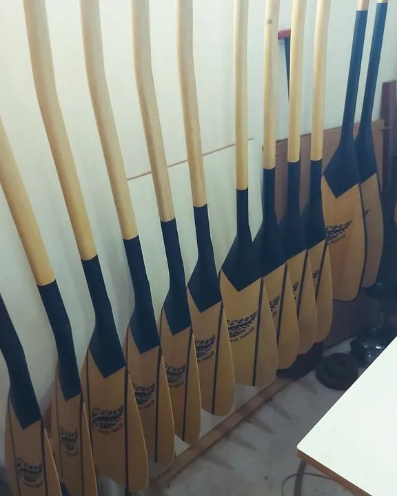 Remos em madeira para canoa havaiana marca Samoa  - Foto 3