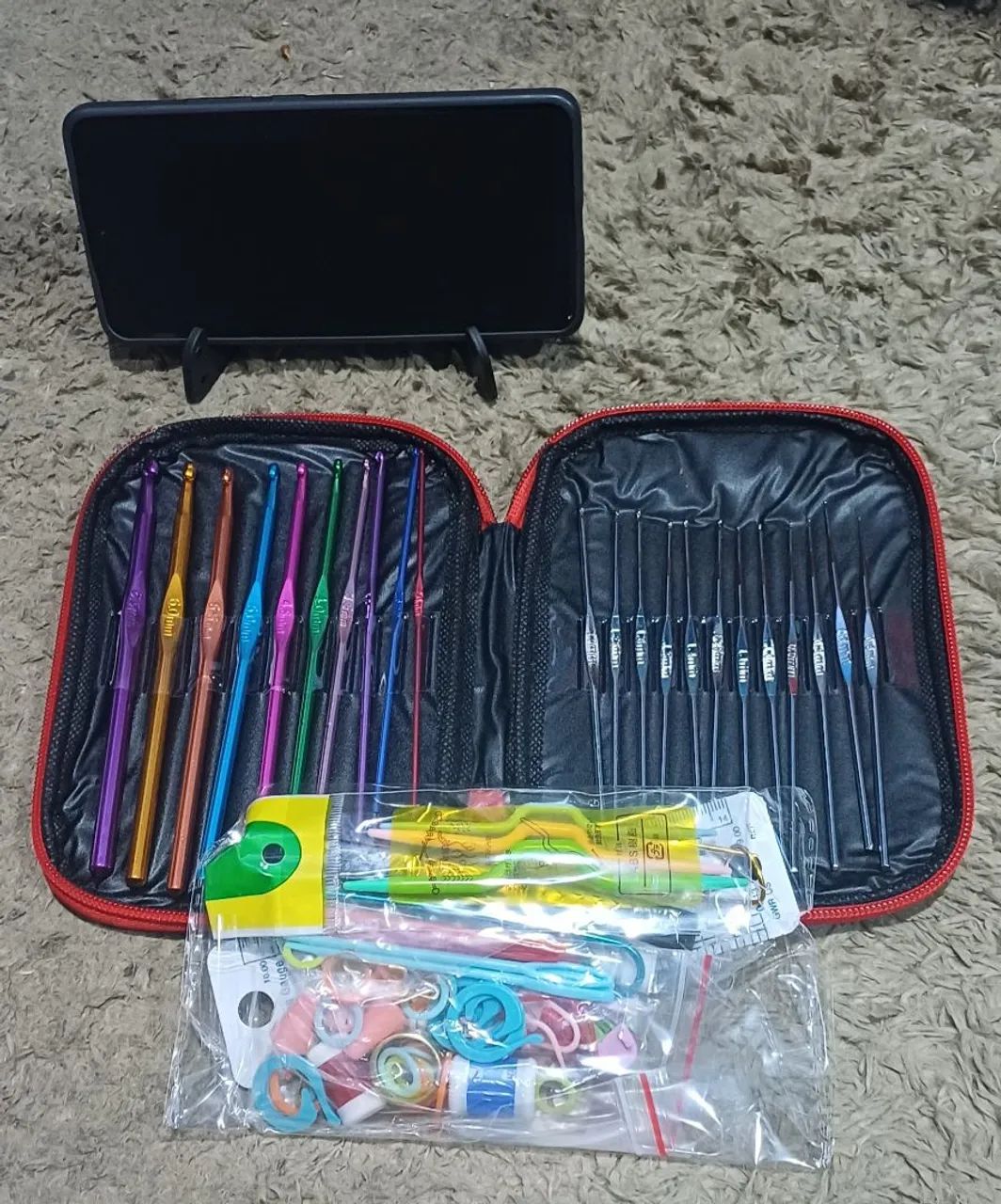 Kit de Crochê Completo com Acessórios - Foto 2