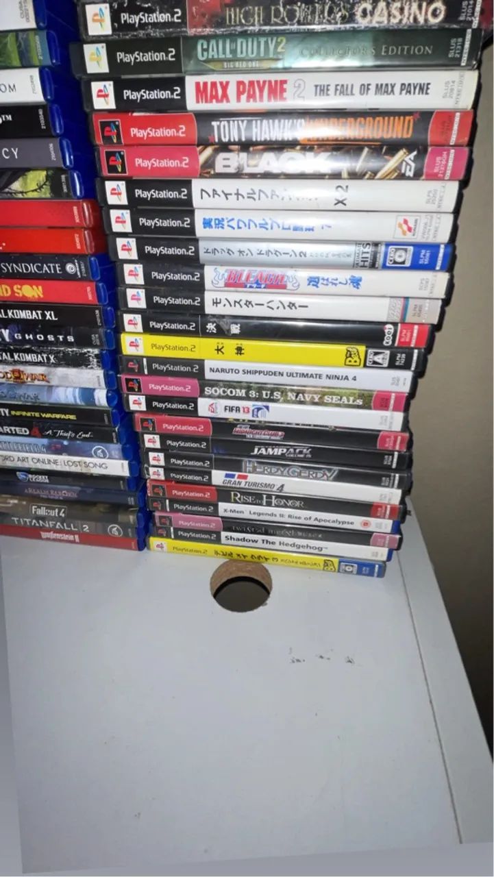 Coleção de Jogos de Playstation 2 - troco originais  - Foto 4