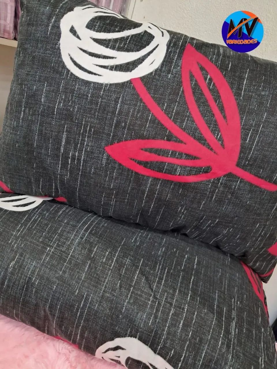 Par de Travesseiros com Estampa Moderna - Foto 2