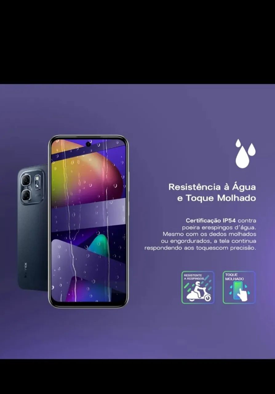 Smartphone Infinix Hot 50i 256 Gb Rom 4 Gb + 4 Gb Ram - Foto 3