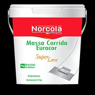 Massa Corrida - Popular balde 25kg.