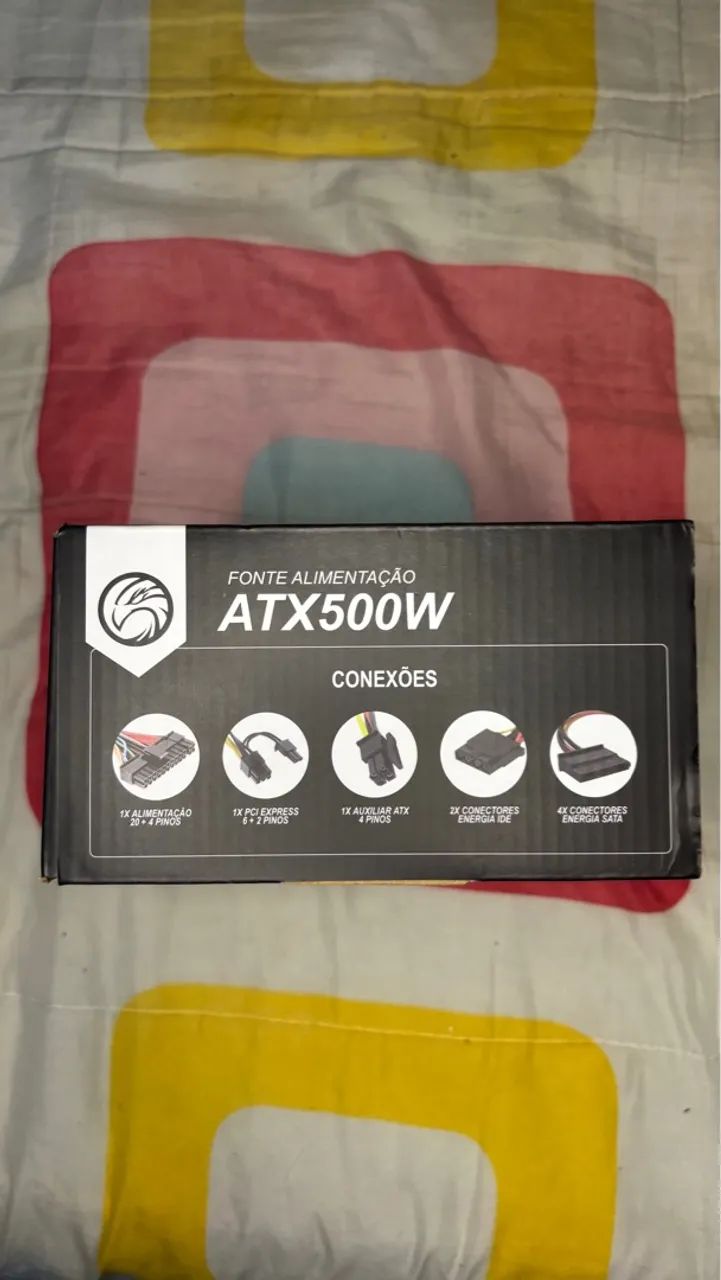 Fonte gamer atx 500w - Foto 2