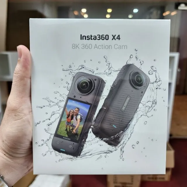 Câmera Insta360 X4 - 8K - NOVA - FAZEMOS ENTREGAS