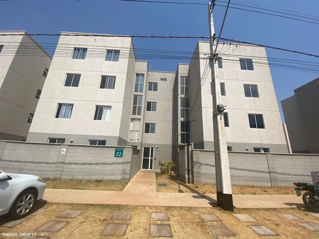 Apartamento para Locação em Brasília, Setor Meireles (Santa Maria), 2 dormitórios, 1 banhe