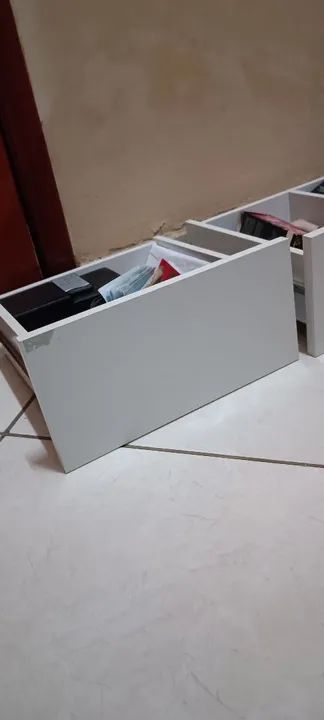 Penteadeira com Espelho e Gavetas - Branca - Foto 4