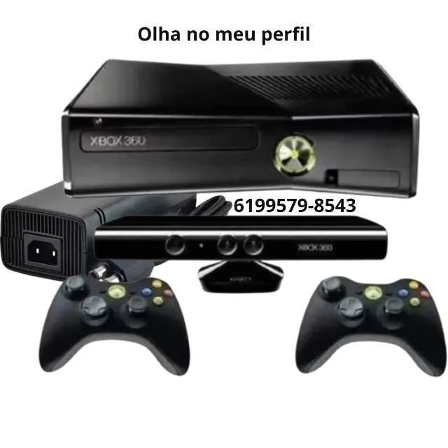 Xbox 360 Slim retirada aqui SS