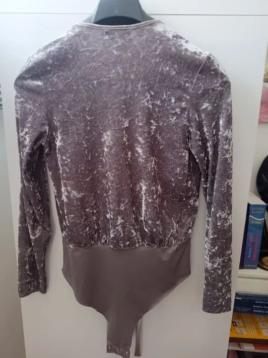 Body de veludo Zara - Foto 2