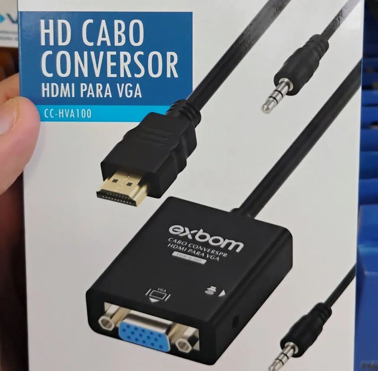 Conversor HDMI para VGA Exbom