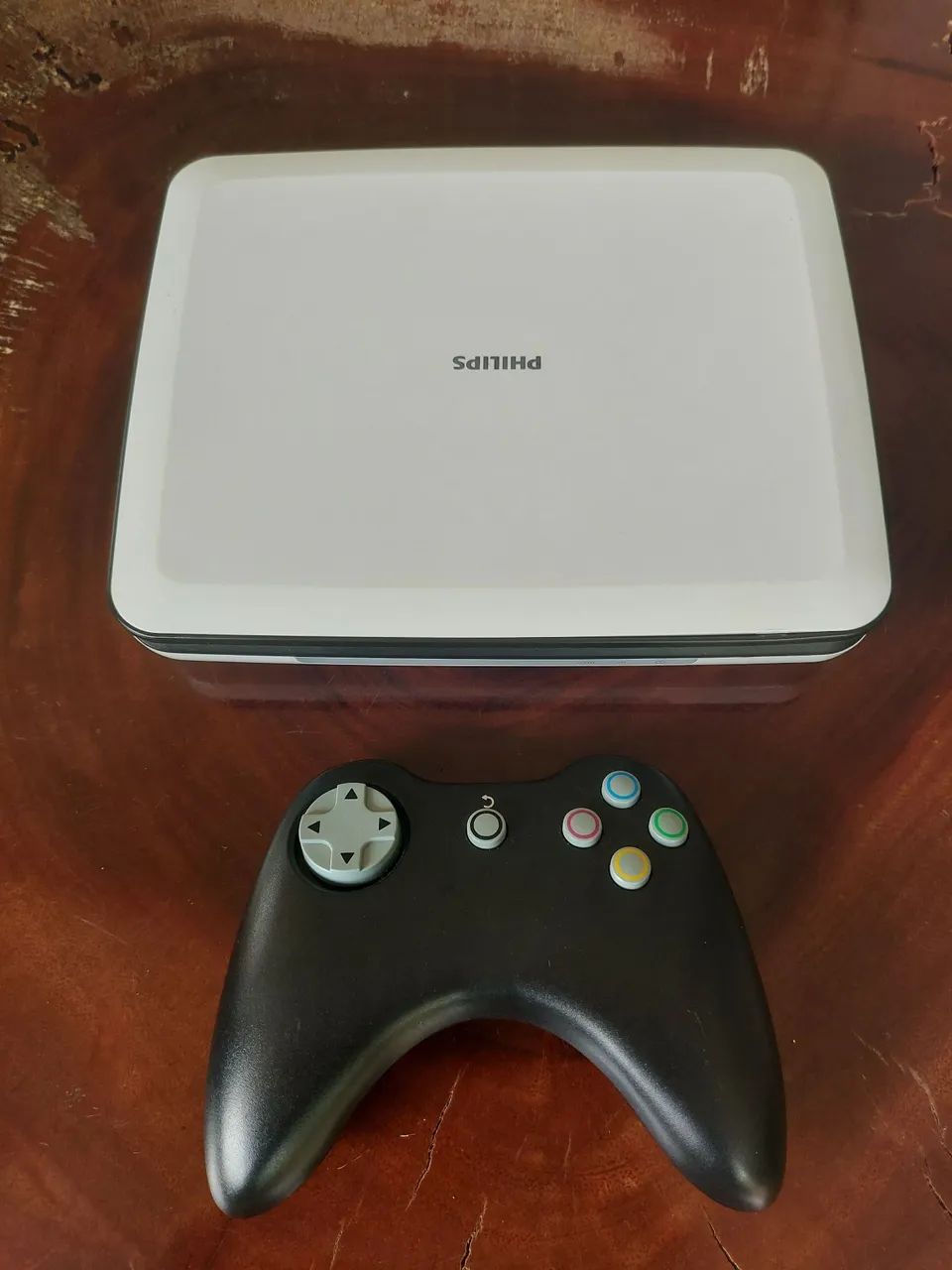 Dvd Portátil com controle sem fio p jogos 