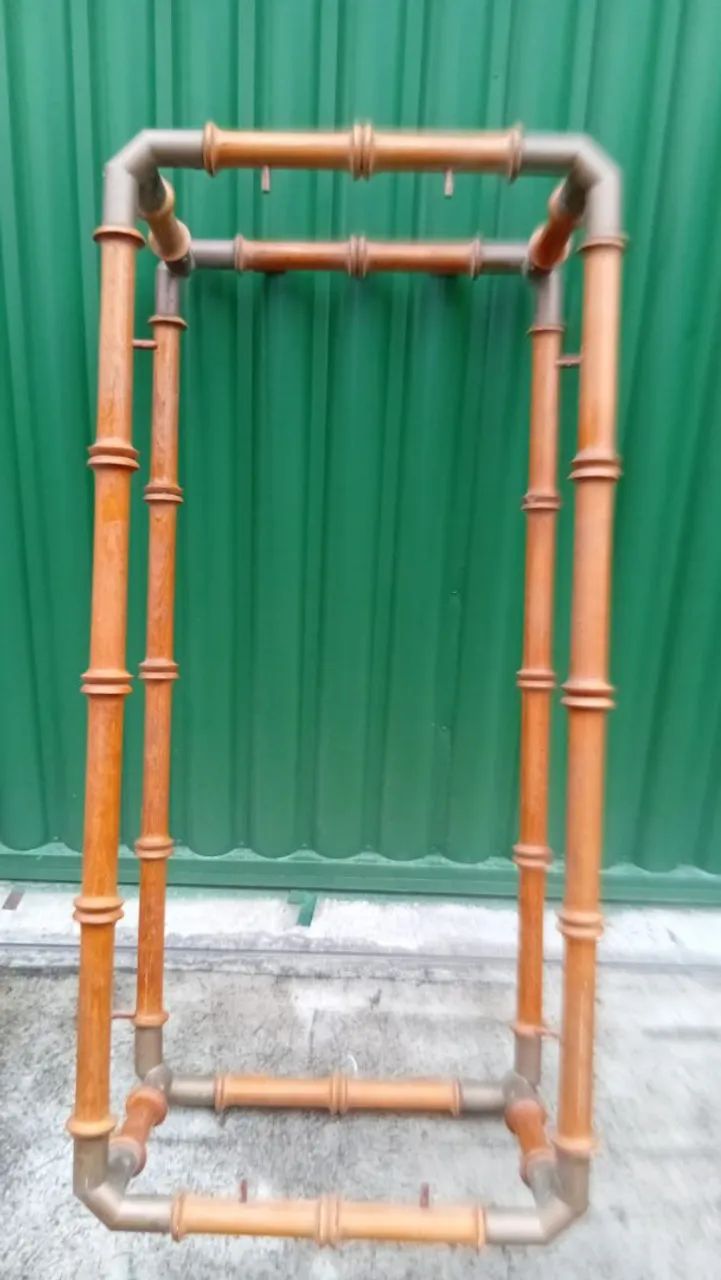 Mesa bambú tampo vidro - Foto 3