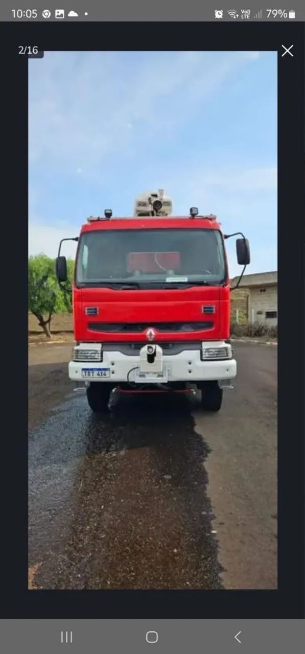 Caminhão combate a incêndio Renault Kerex - Foto 2