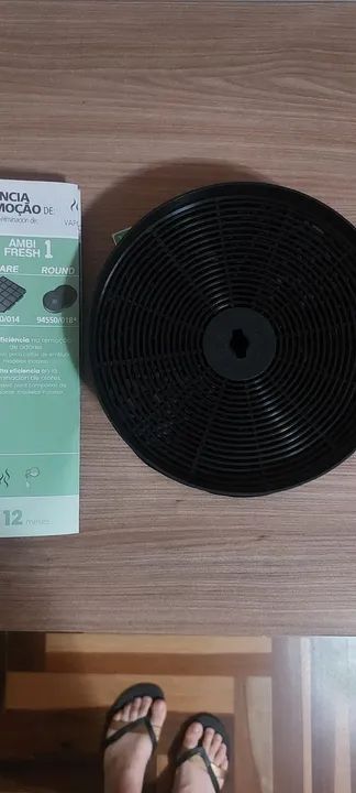 Filtro de Carvão Ativado Tramontina Ambifresh 1 para Coifa Incasso - Foto 4