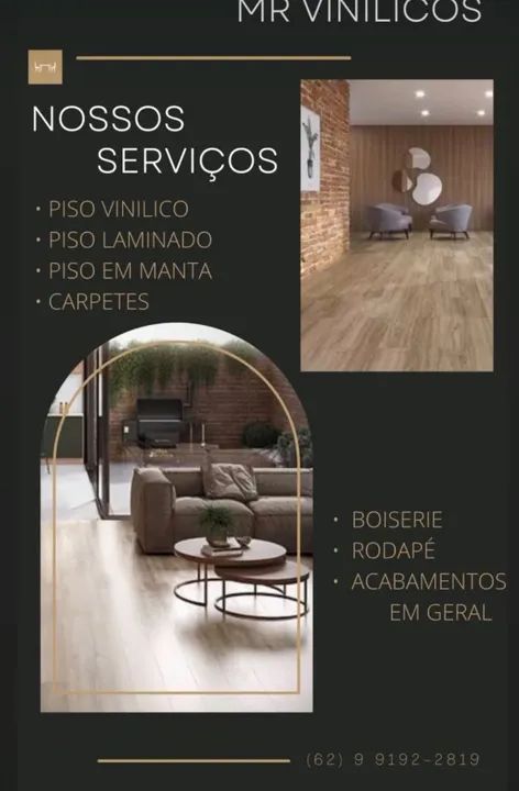 Pisos Vinílicos e Laminados