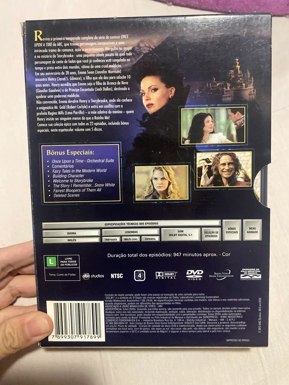 Box DVD Once Upon a Time 1ª e 2ª Temporada Completa  - Foto 3