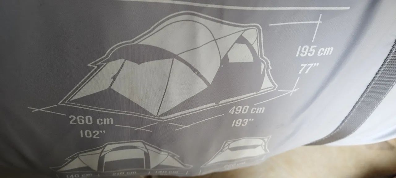 Barraca de camping Quechua Air Seconds 4.2 Fb - Foto 5