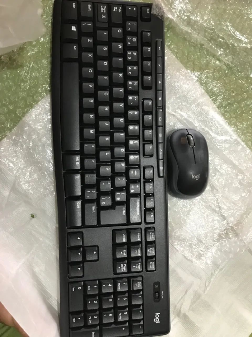 Kit Teclado e Mouse Sem Fio - Foto 2