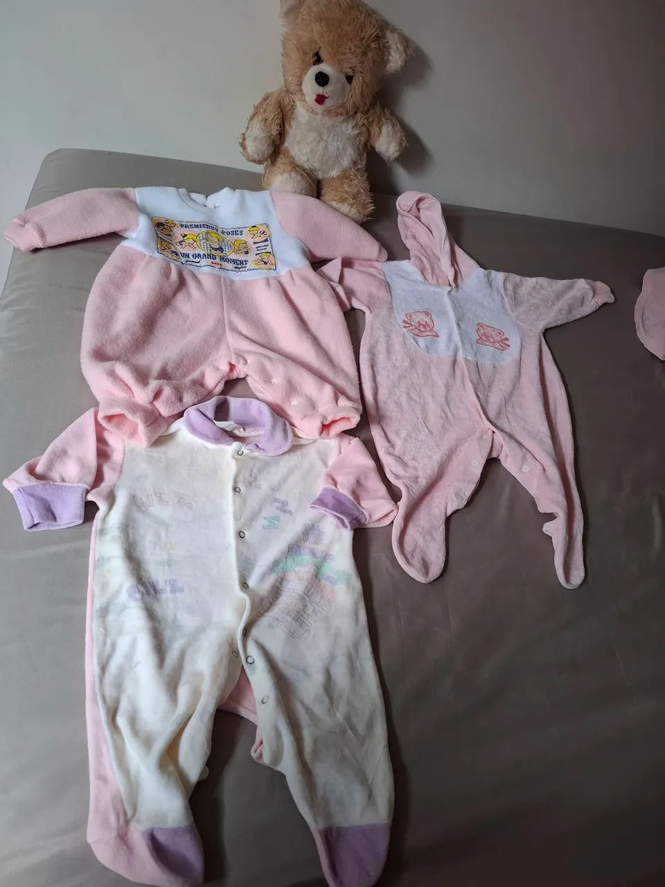 Lote de macacão para bebê imperdível  - Foto 3