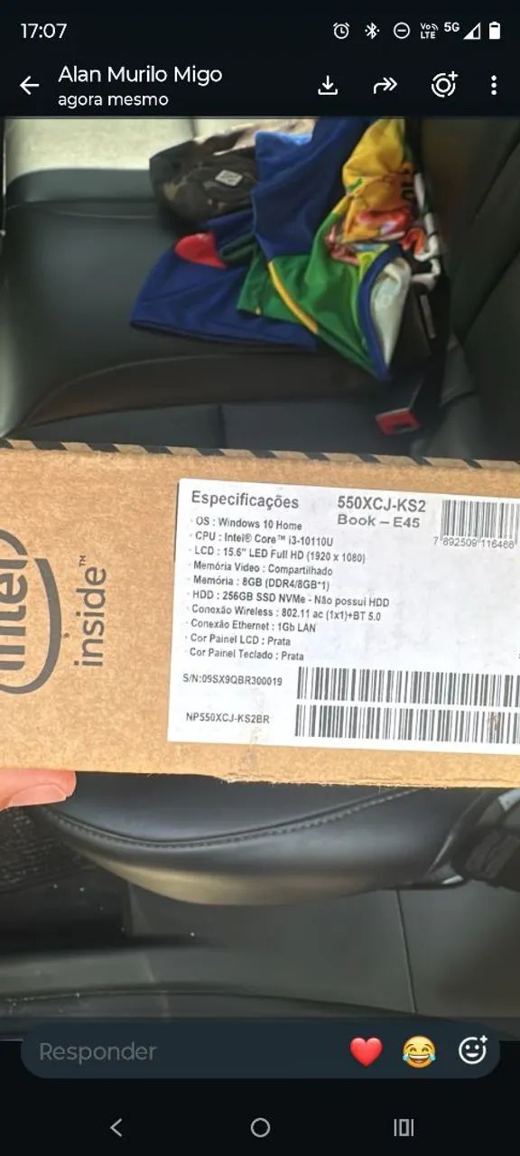 Notebook Samsung Book E45 windows 10  - Foto 3