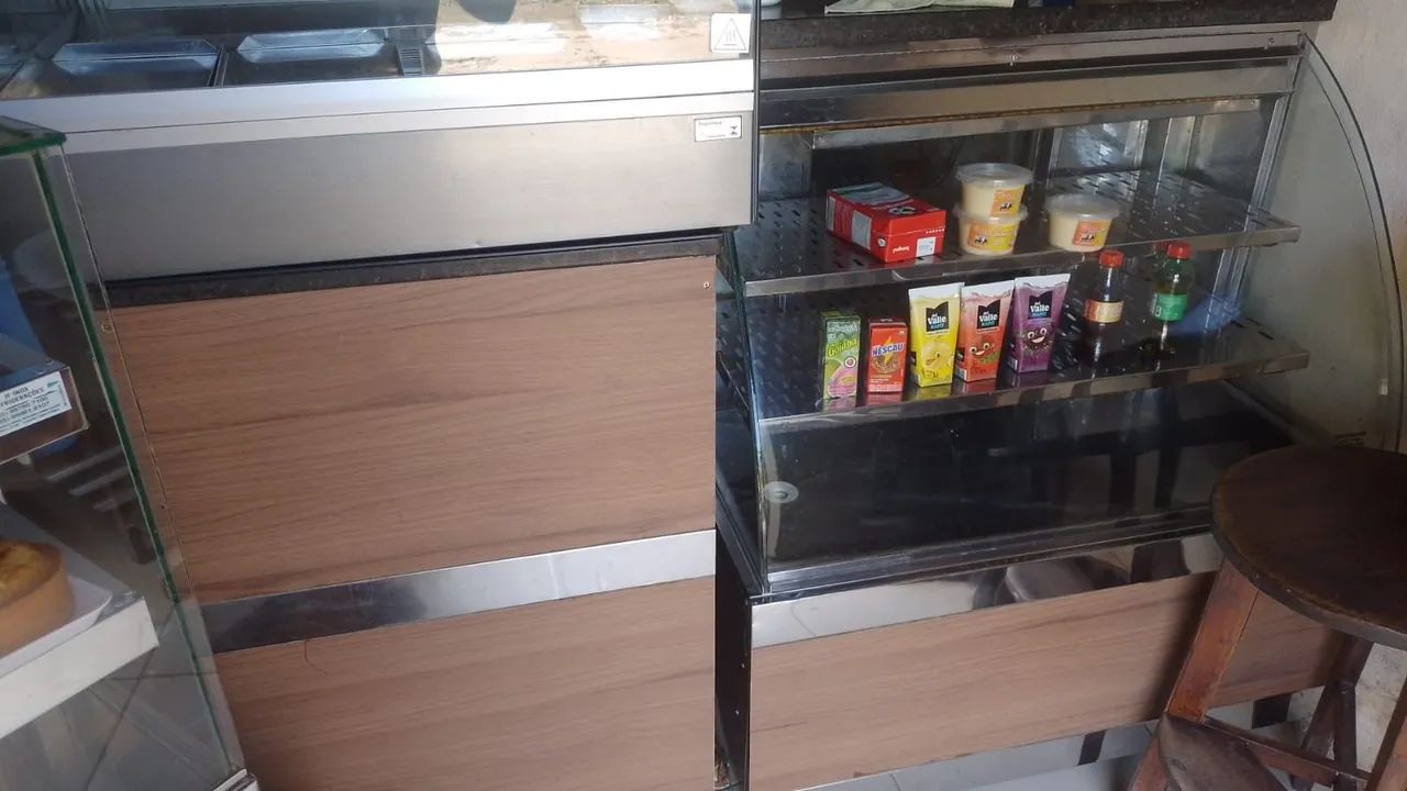 VITRINE REFRIGERADA+CAIXA ( AMBOS COM PEDRAS DE GRANITO ) - Foto 2