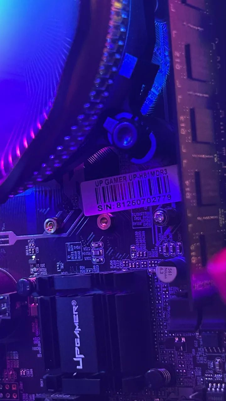 kit placa mãe + processador - Foto 2