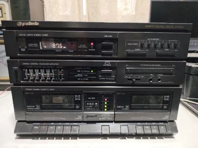 Gradiente Ds-44 Bom Estado Funciona Parcial P/ Arrumar