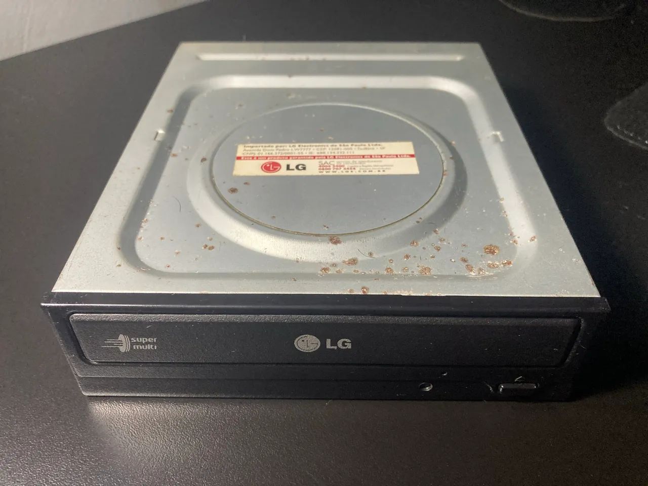 Gravadora LG DVD/CD SATA - Original - Testada e Funcionando Perfeitamente