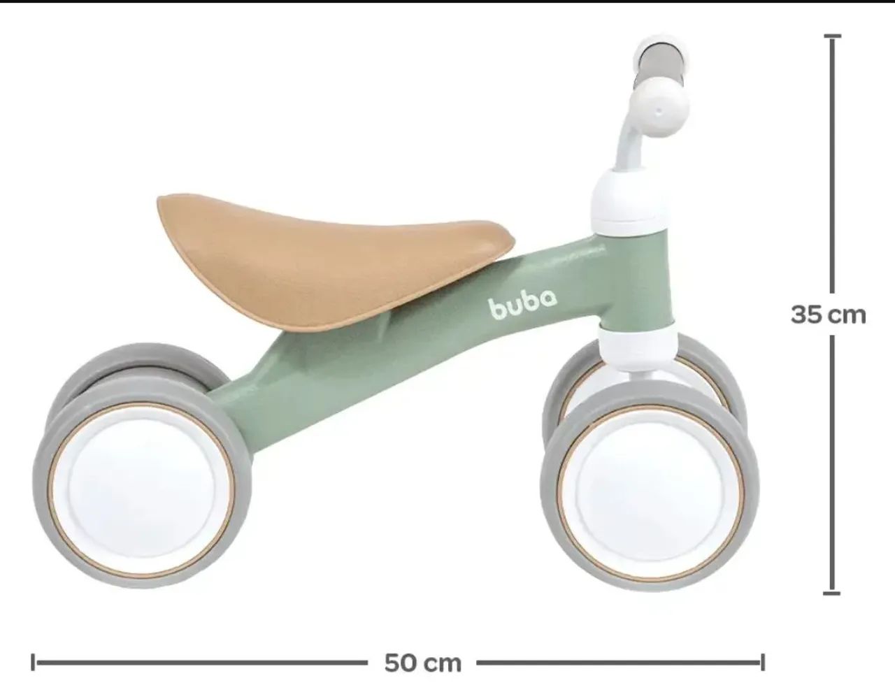 Bicicleta de equilíbrio - Buba - Verde - Foto 2