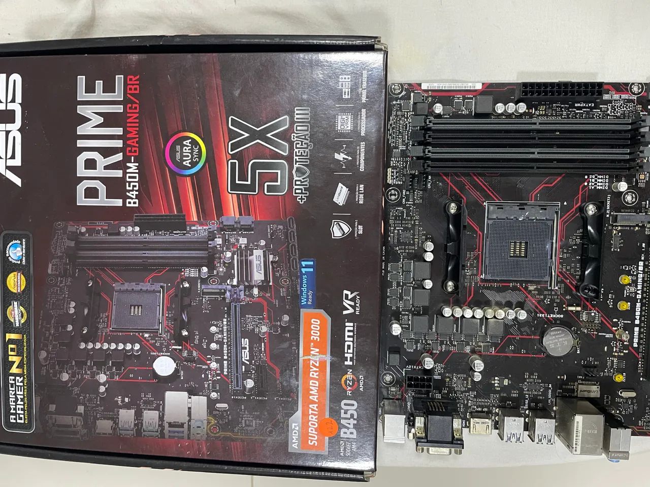 Placa mãe b450 Gaming - Foto 2