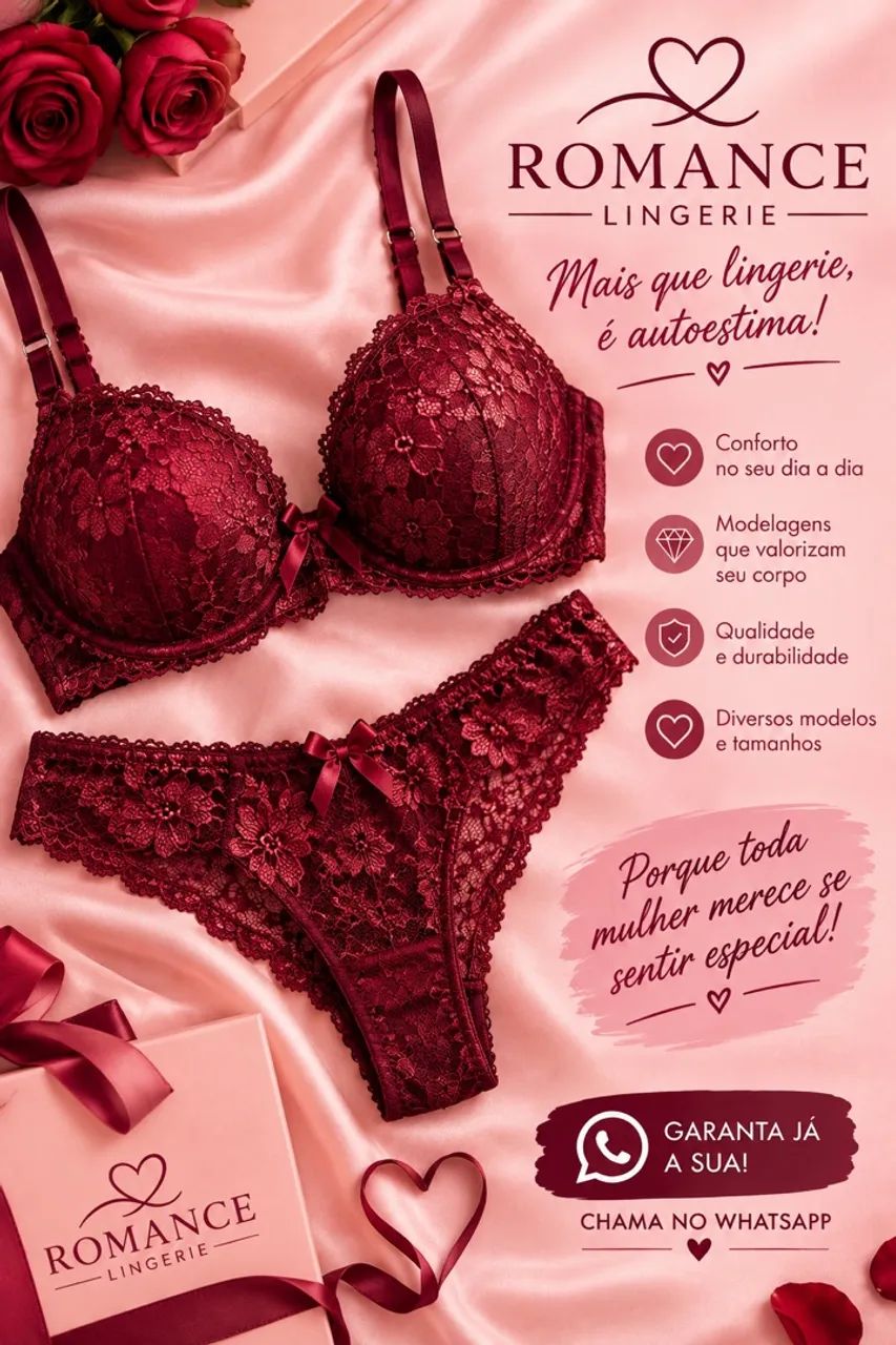 Vendo lingeries romance 