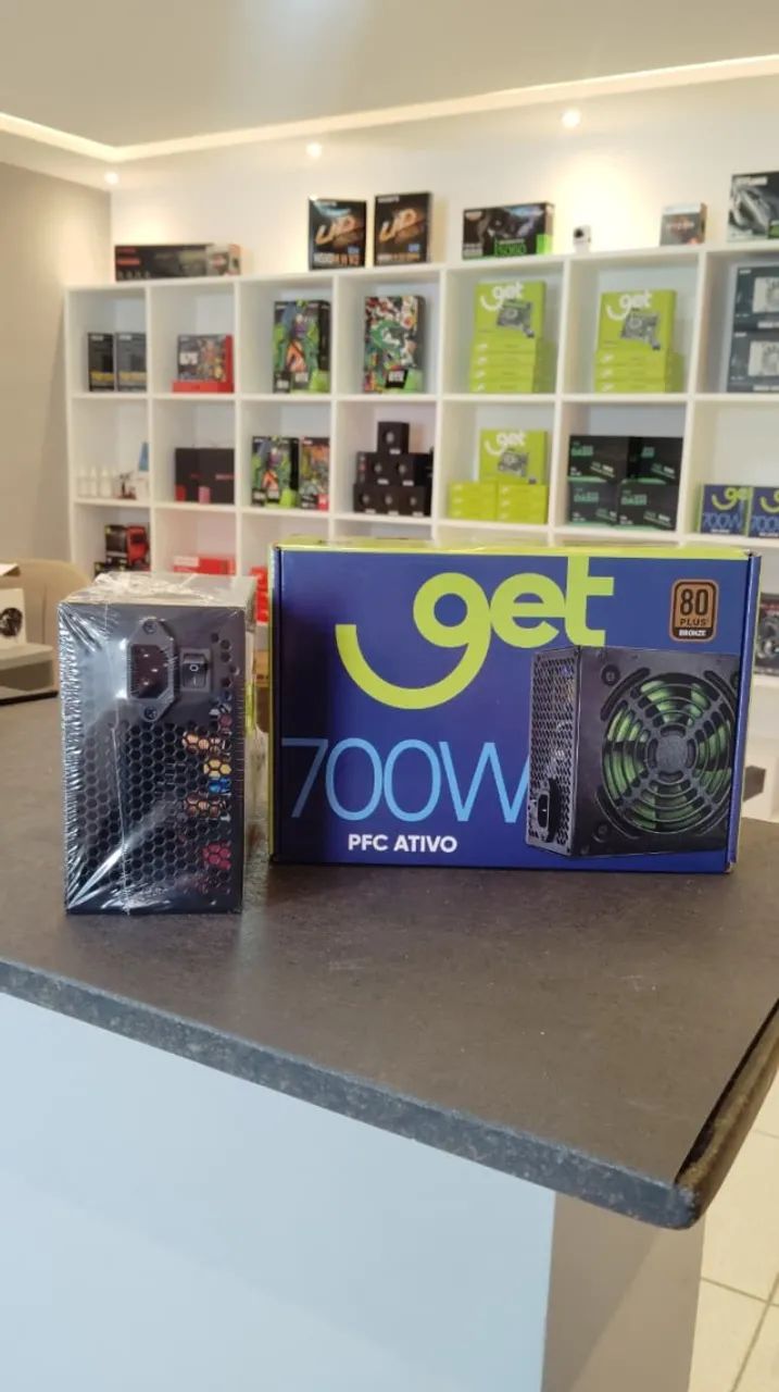 Fonte Real 700W 80 Plus Bronze PFC Ativo (Automática). - Foto 2
